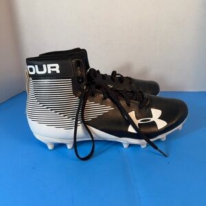 Under Armour Black and White Sneakers